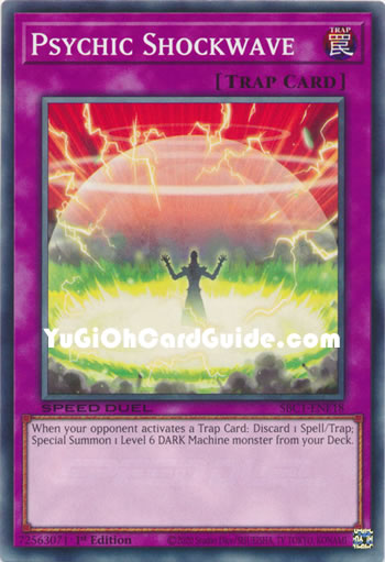 Yu-Gi-Oh Card: Psychic Shockwave