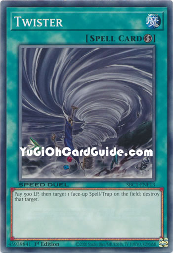 Yu-Gi-Oh Card: Twister