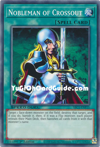 Yu-Gi-Oh Card: Nobleman of Crossout