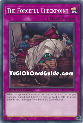 Yu-Gi-Oh Card: The Forceful Checkpoint
