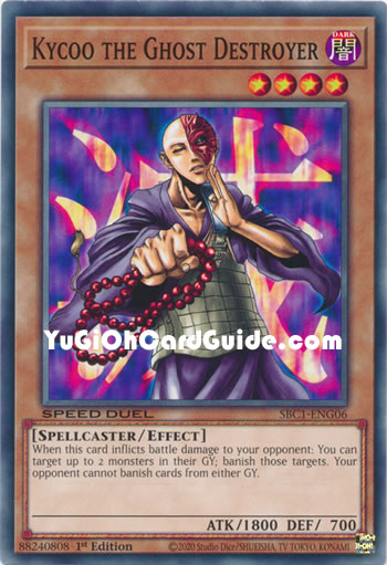 Yu-Gi-Oh Card: Kycoo the Ghost Destroyer