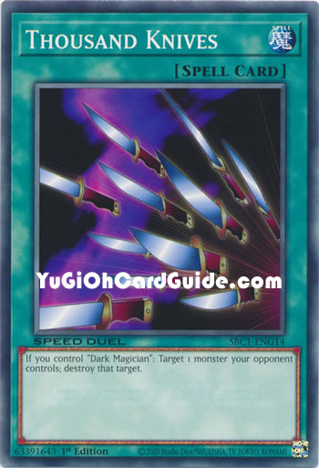 Yu-Gi-Oh Card: Thousand Knives