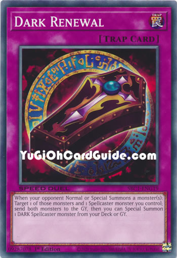 Yu-Gi-Oh Card: Dark Renewal