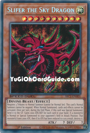 Yu-Gi-Oh Card: Slifer the Sky Dragon