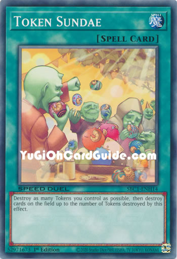 Yu-Gi-Oh Card: Token Sundae