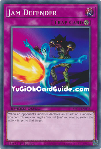 Yu-Gi-Oh Card: Jam Defender