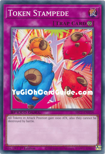 Yu-Gi-Oh Card: Token Stampede