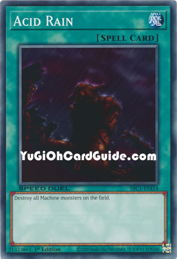 Yu-Gi-Oh Card: Acid Rain