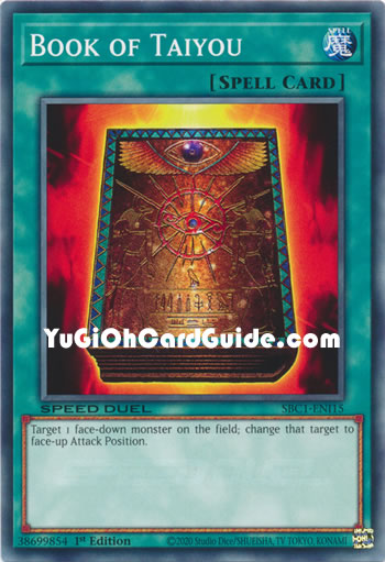 Yu-Gi-Oh Card: Book of Taiyou