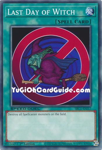 Yu-Gi-Oh Card: Last Day of Witch