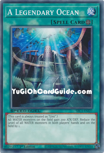Yu-Gi-Oh Card: A Legendary Ocean