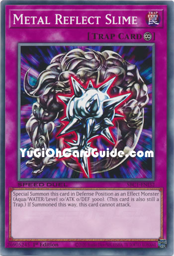Yu-Gi-Oh Card: Metal Reflect Slime