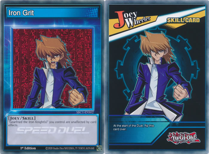 Yu-Gi-Oh Card: Iron Grit