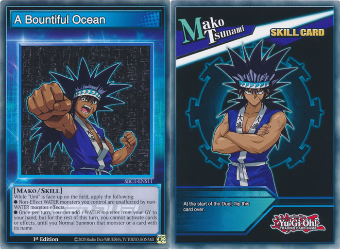 Yu-Gi-Oh Card: A Bountiful Ocean