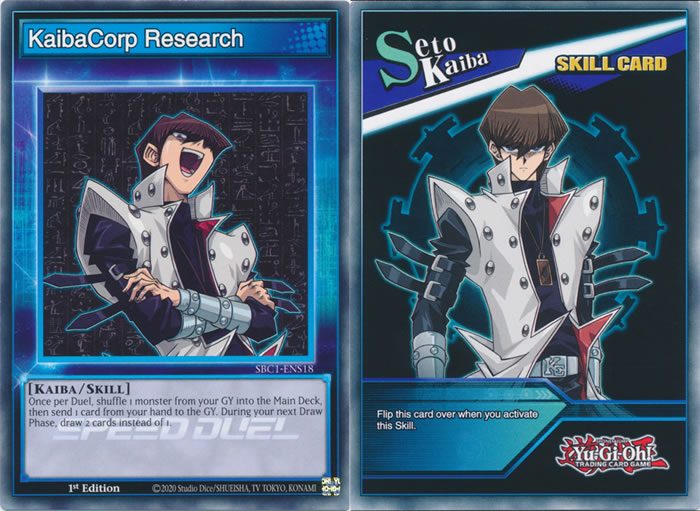 Yu-Gi-Oh Card: KaibaCorp Research