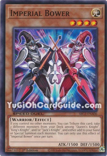 Yu-Gi-Oh Card: Imperial Bower