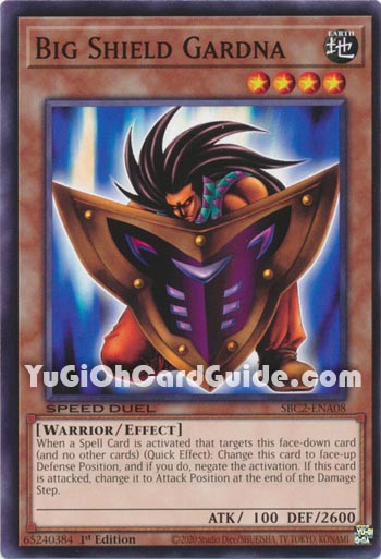 Yu-Gi-Oh Card: Big Shield Gardna