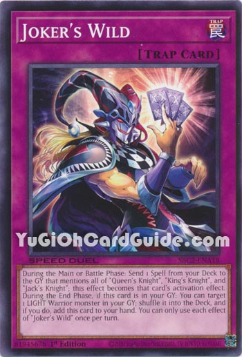 Yu-Gi-Oh Card: Joker's Wild