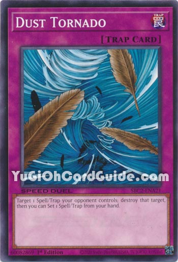 Yu-Gi-Oh Card: Dust Tornado