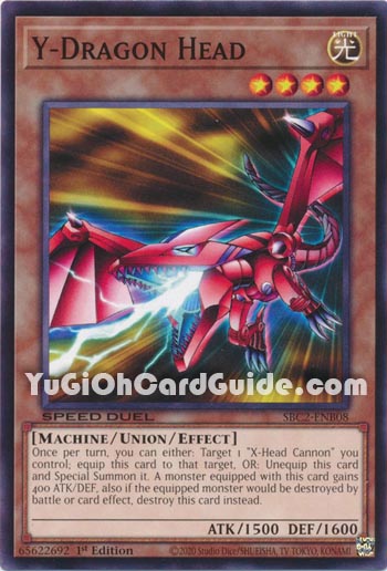 Yu-Gi-Oh Card: Y-Dragon Head