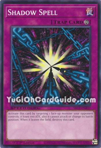 Yu-Gi-Oh Card: Shadow Spell