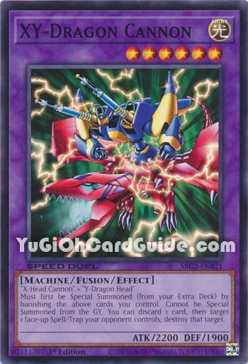 Yu-Gi-Oh Card: XY-Dragon Cannon