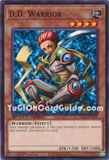 Yu-Gi-Oh Card: D.D. Warrior