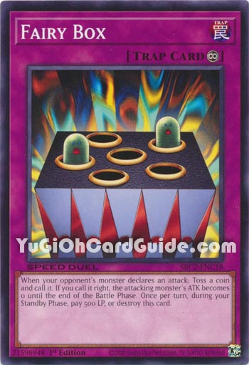 Yu-Gi-Oh Card: Fairy Box