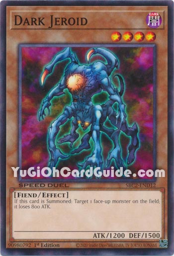 Yu-Gi-Oh Card: Dark Jeroid