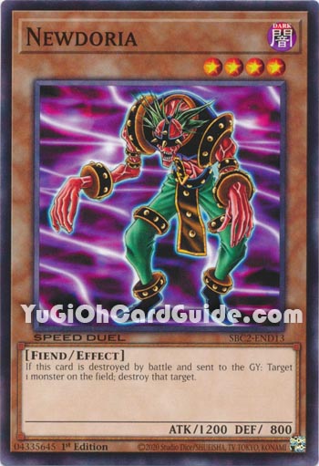 Yu-Gi-Oh Card: Newdoria