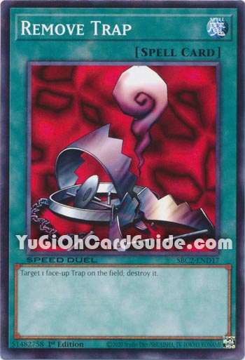 Yu-Gi-Oh Card: Remove Trap