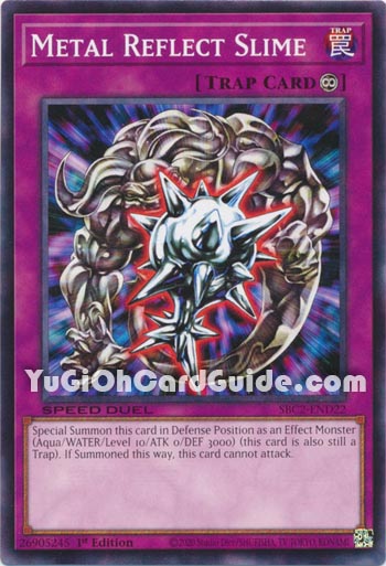 Yu-Gi-Oh Card: Metal Reflect Slime