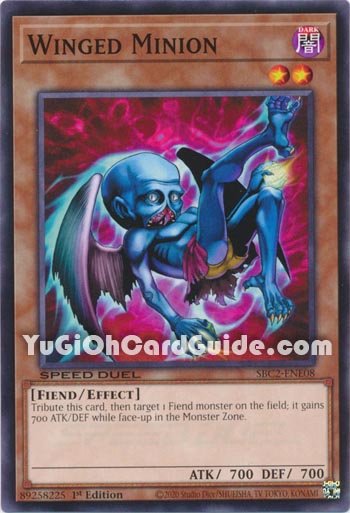 Yu-Gi-Oh Card: Winged Minion