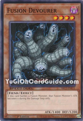 Yu-Gi-Oh Card: Fusion Devourer