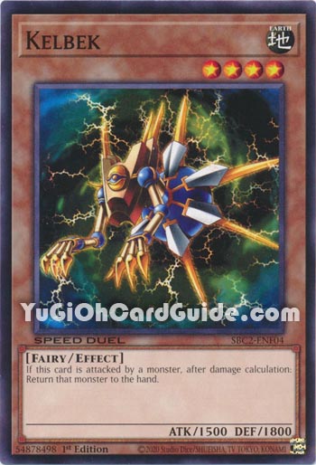 Yu-Gi-Oh Card: Kelbek