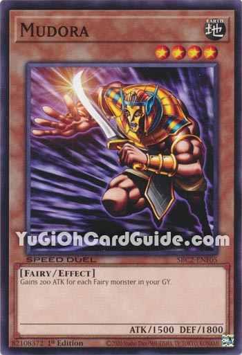 Yu-Gi-Oh Card: Mudora