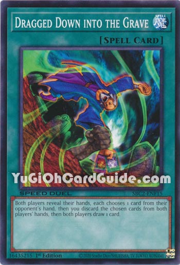 Yu-Gi-Oh Card: Dragged Down into the Grave