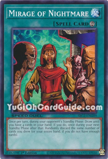 Yu-Gi-Oh Card: Mirage of Nightmare