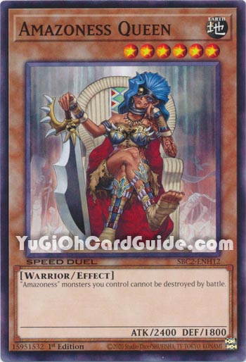 Yu-Gi-Oh Card: Amazoness Queen