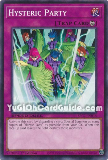 Yu-Gi-Oh Card: Hysteric Party