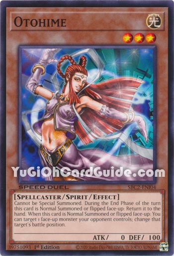 Yu-Gi-Oh Card: Otohime