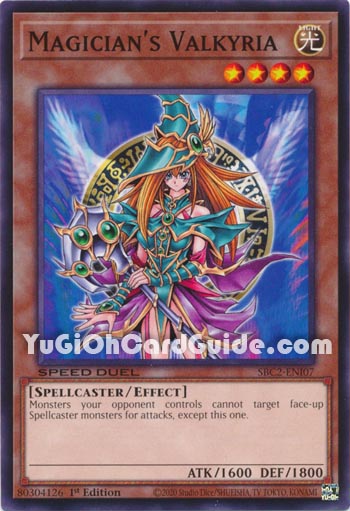 Yu-Gi-Oh Card: Magician's Valkyria