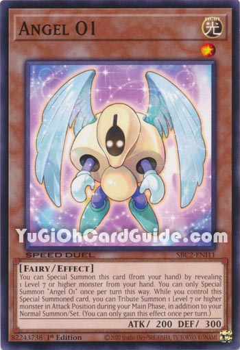 Yu-Gi-Oh Card: Angel O1