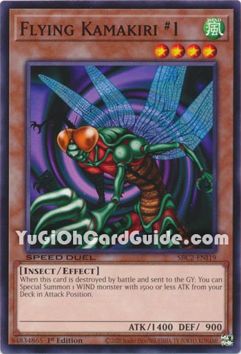 Yu-Gi-Oh Card: Flying Kamakiri #1