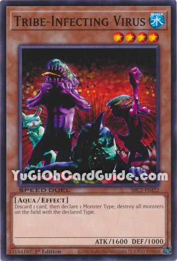 Yu-Gi-Oh Card: Tribe-Infecting Virus