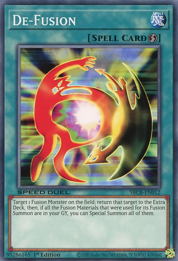 Yu-Gi-Oh Card: De-Fusion