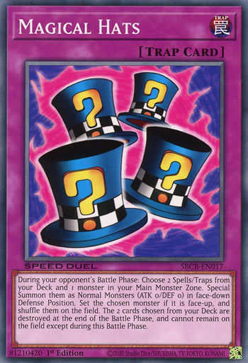 Yu-Gi-Oh Card: Magical Hats