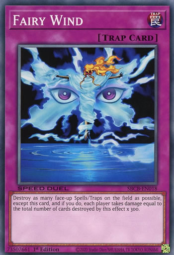 Yu-Gi-Oh Card: Fairy Wind