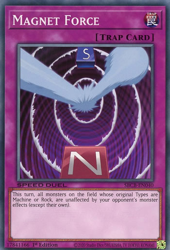 Yu-Gi-Oh Card: Magnet Force
