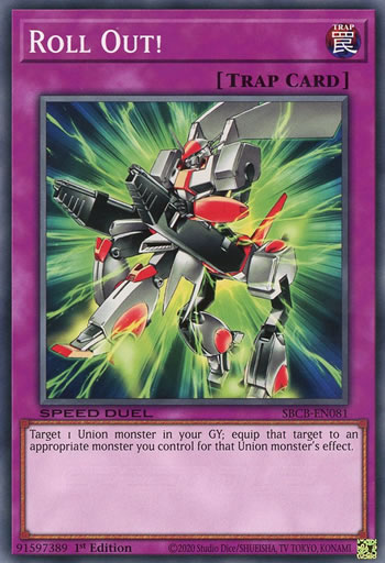 Yu-Gi-Oh Card: Roll Out!
